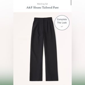 A&F Sloane Tailored Pant Size 26 Short